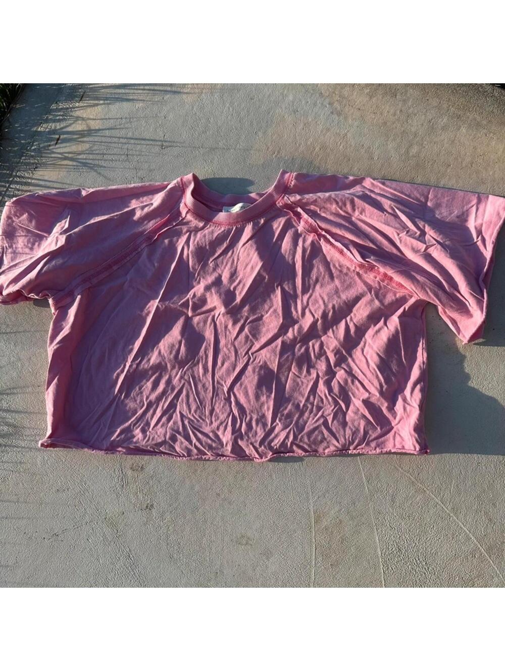 Pink Oversized Tee